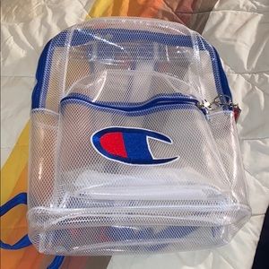 Champion bagpack CLEAR